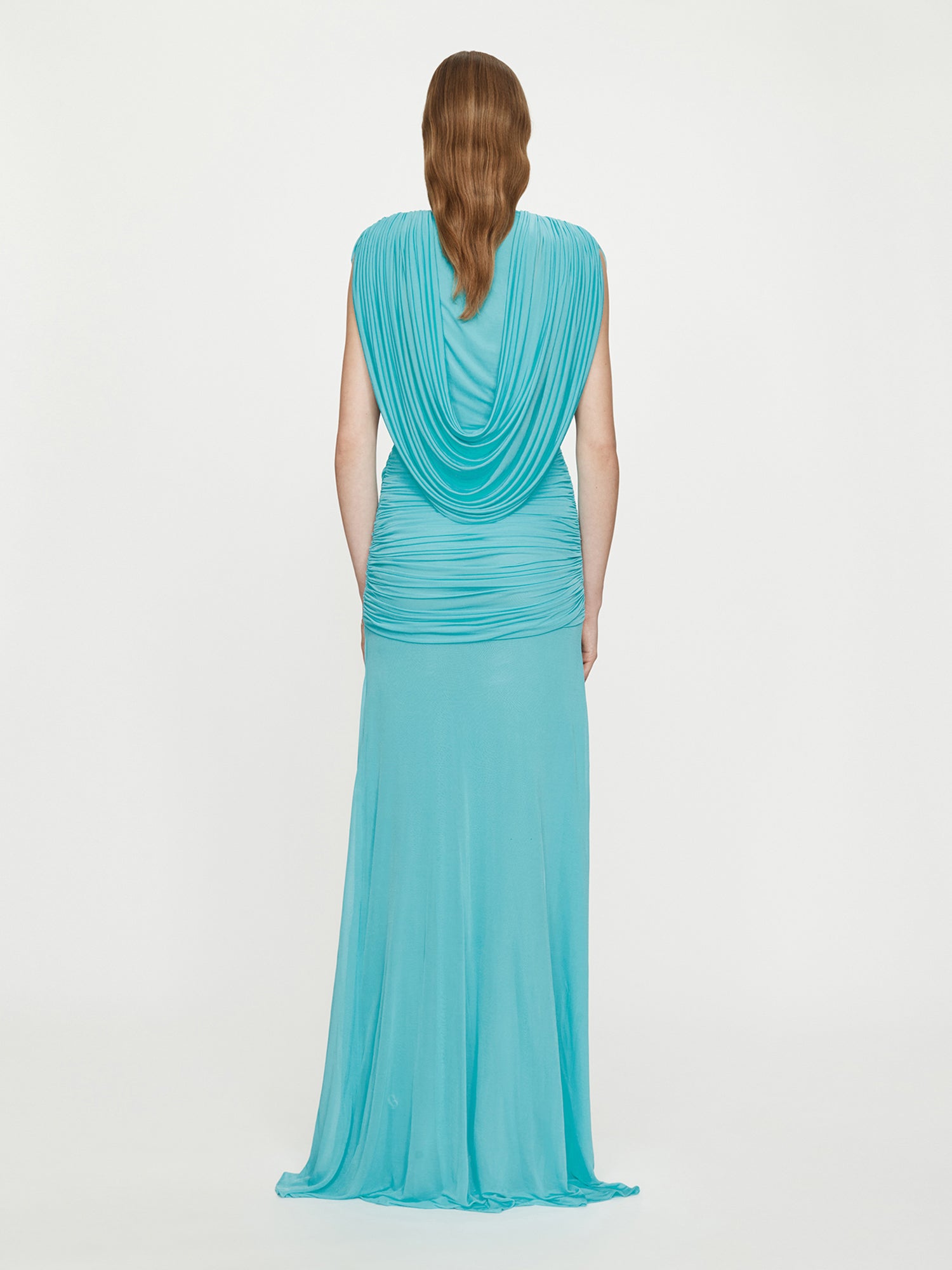 Ripple Drape Gown