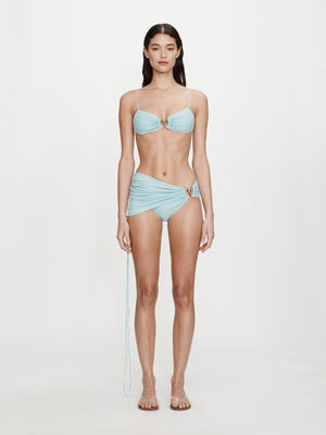 Ruched Orbit Skirt Brief