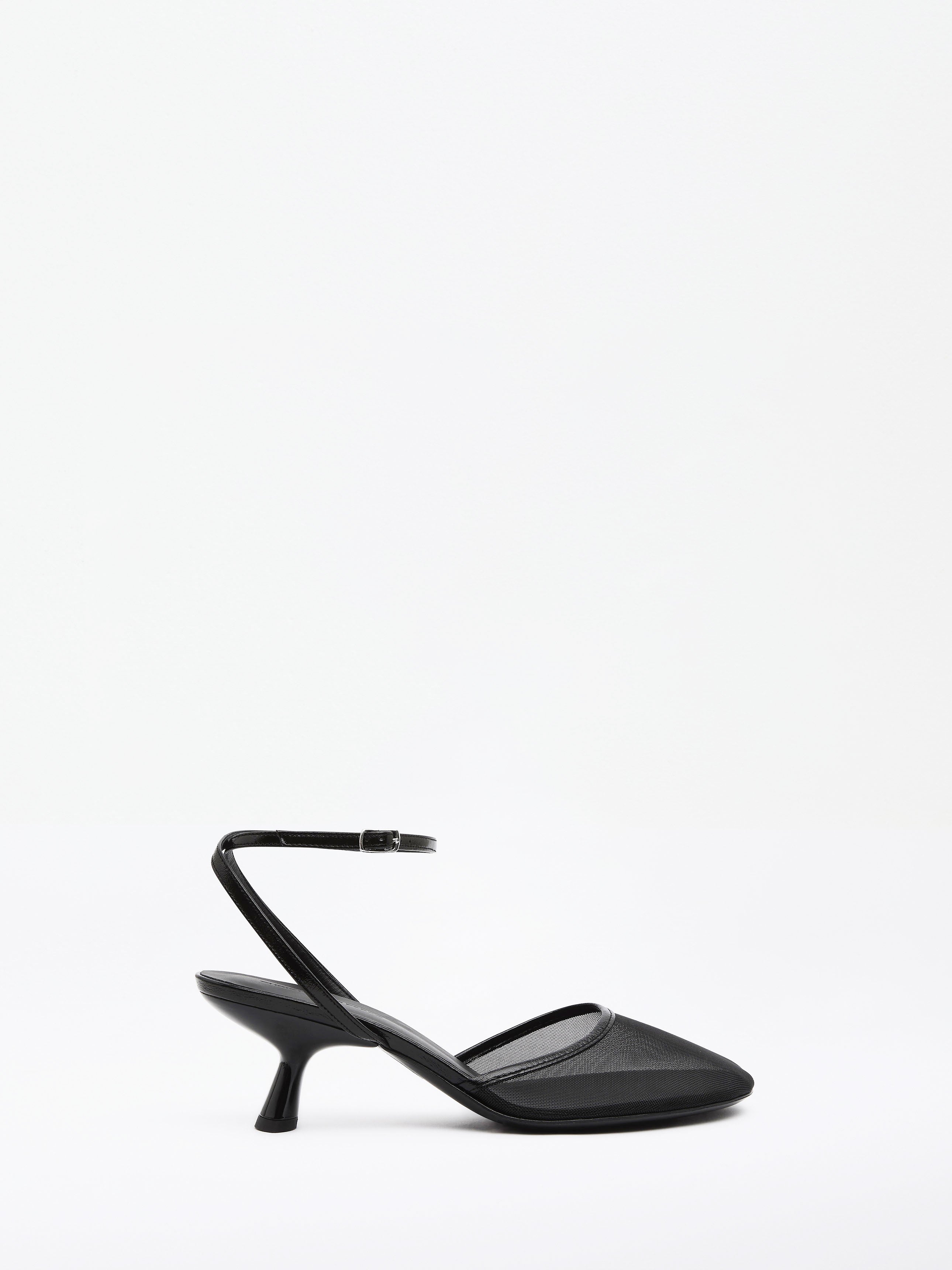 Sheer Mesh Mary Jane Heel