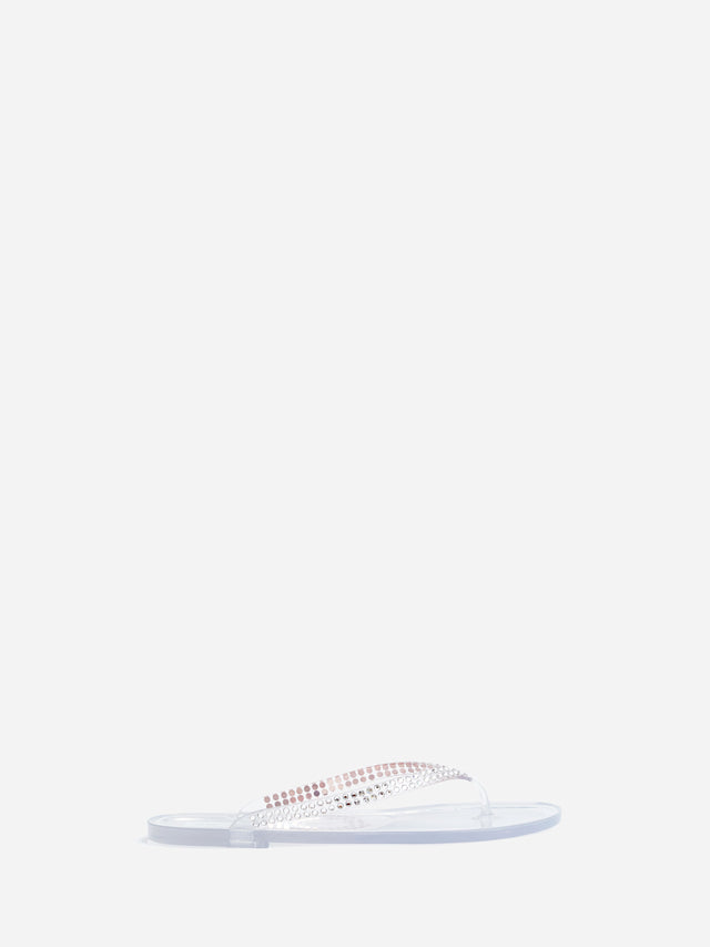 Jo Crystal Flip Flop