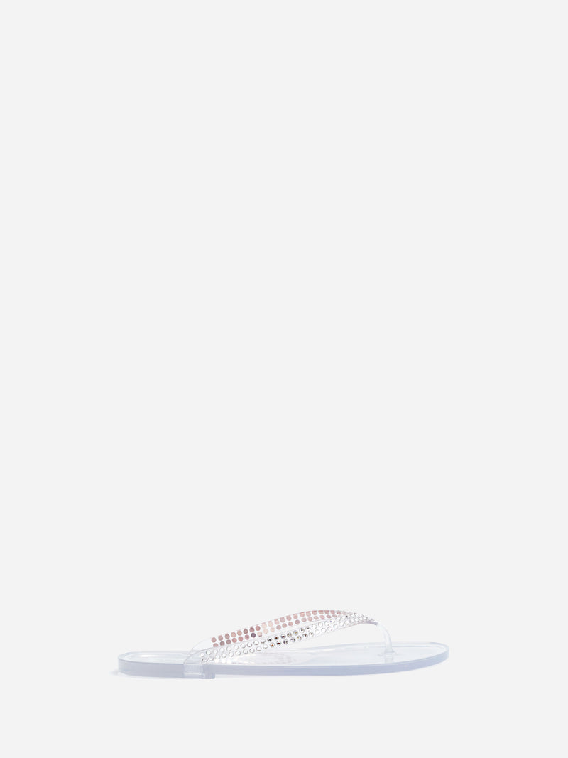Jo Crystal Flip Flop - Image 1