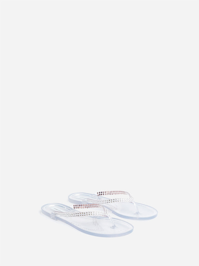 Jo Crystal Flip Flop