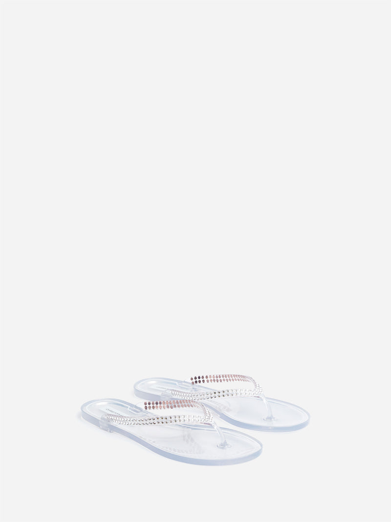 Jo Crystal Flip Flop - Image 3