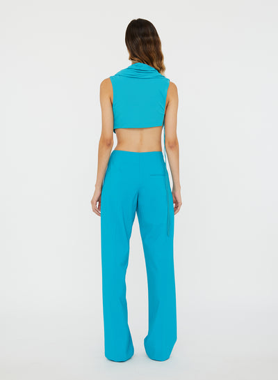 Interlock Jersey Drape Top