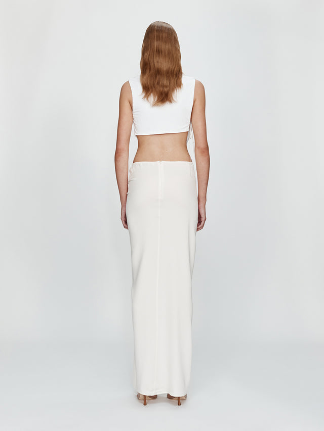 Interlock Jersey Drape Top