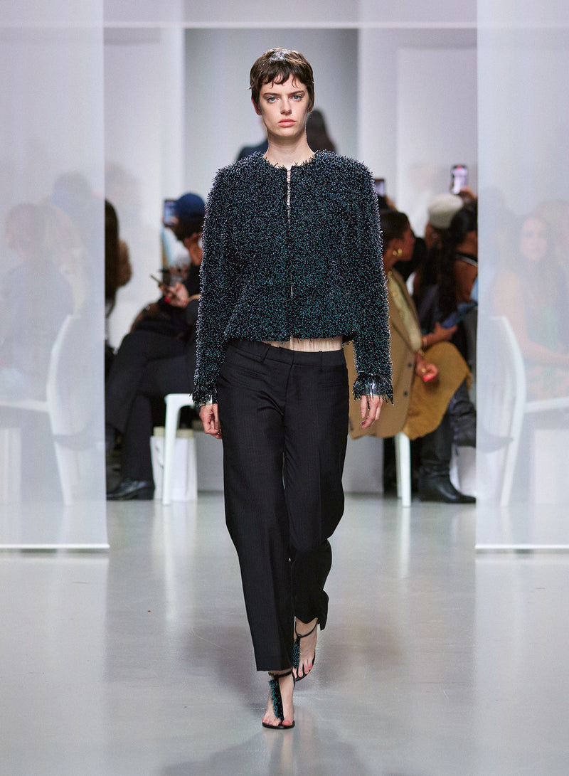 Tiered Thorn Beaded Jacket
