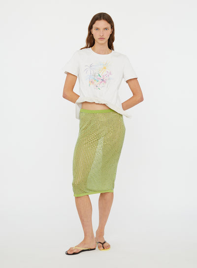 Hibiscus Crushed Tee