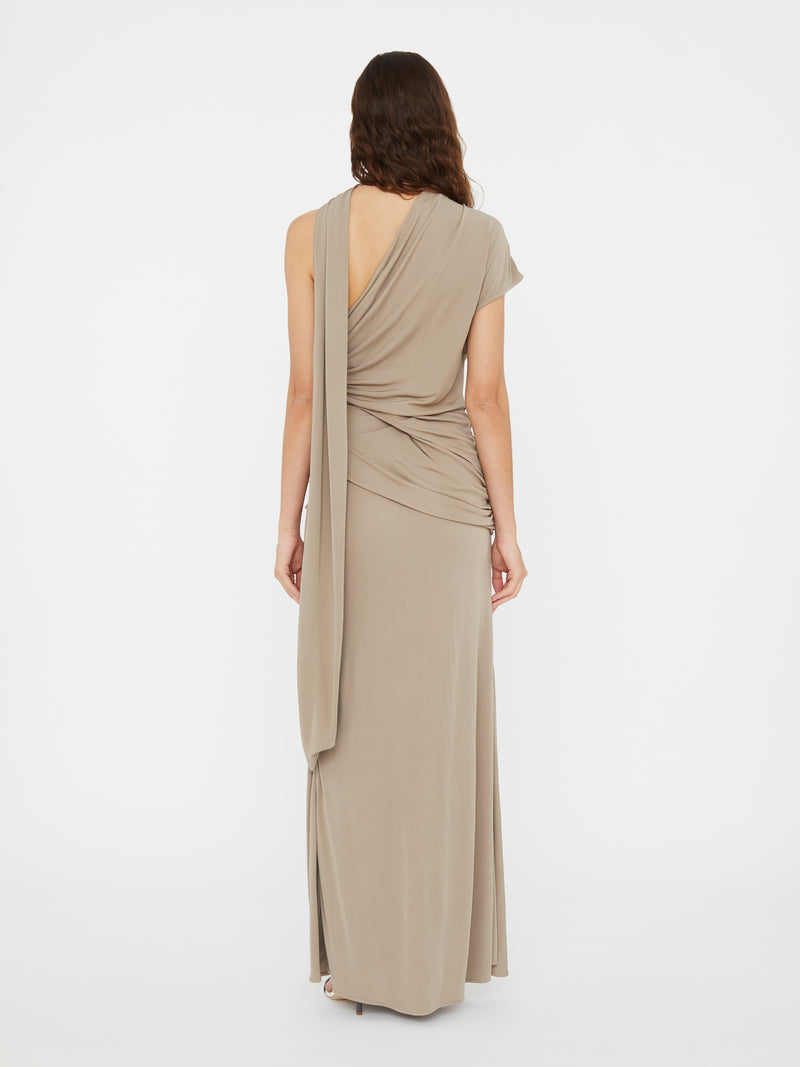 Aiba Draped Jersey Skirt - Image 4
