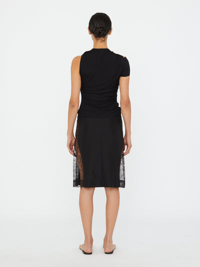 Wrapped Drape Rib Tank