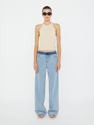 Beach Quartz Halter Tank