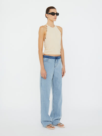 Beach Quartz Halter Tank