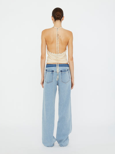 Beach Quartz Halter Tank