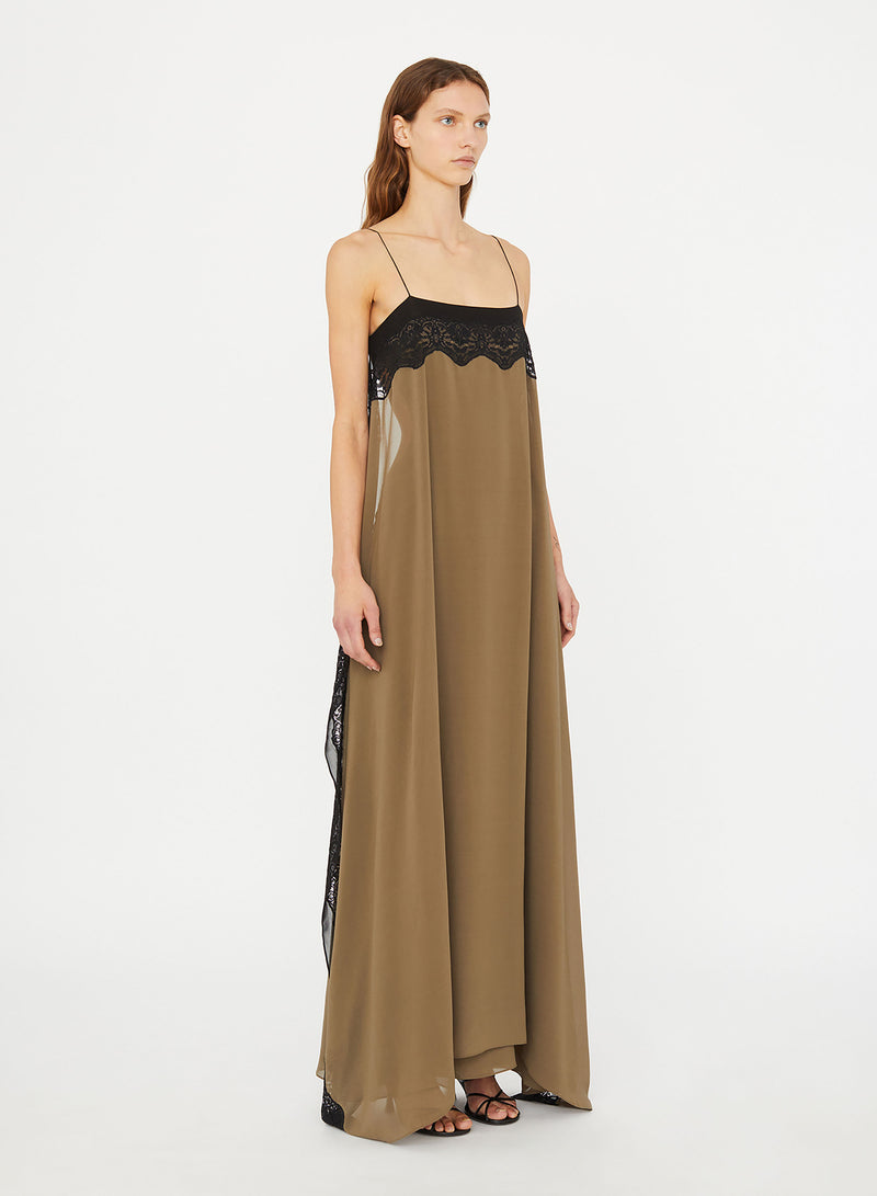 Verve Lace Floating Silk Dress - Image 3