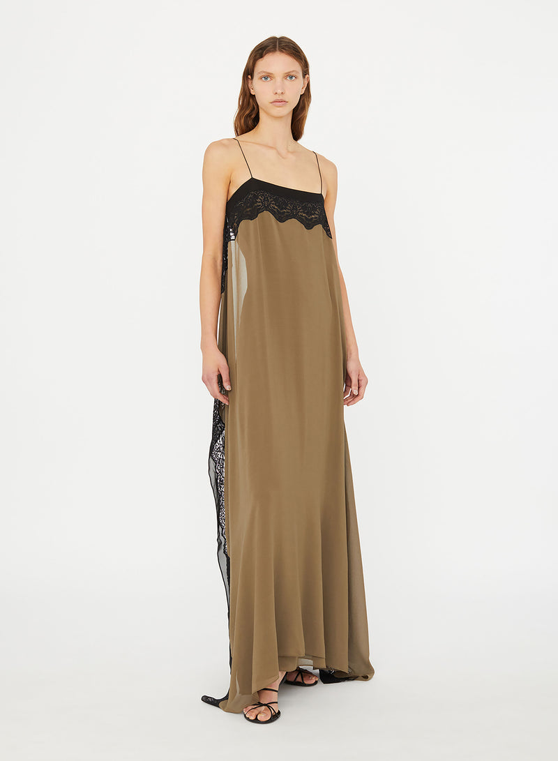 Verve Lace Floating Silk Dress - Image 4