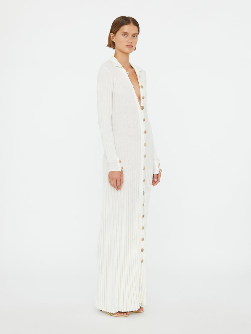 Sundial Shell Knit Cardigan Dress - Image 2