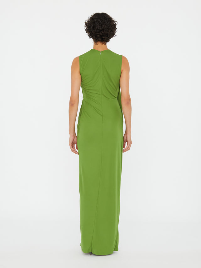 Encased Nature Suspended Jersey Tank Dress