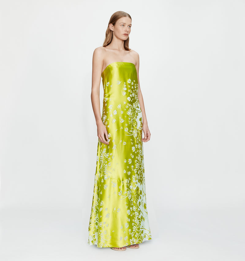 Burnout Strapless Dress - Image 3