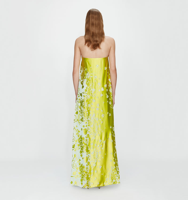 Burnout Strapless Dress - Image 5