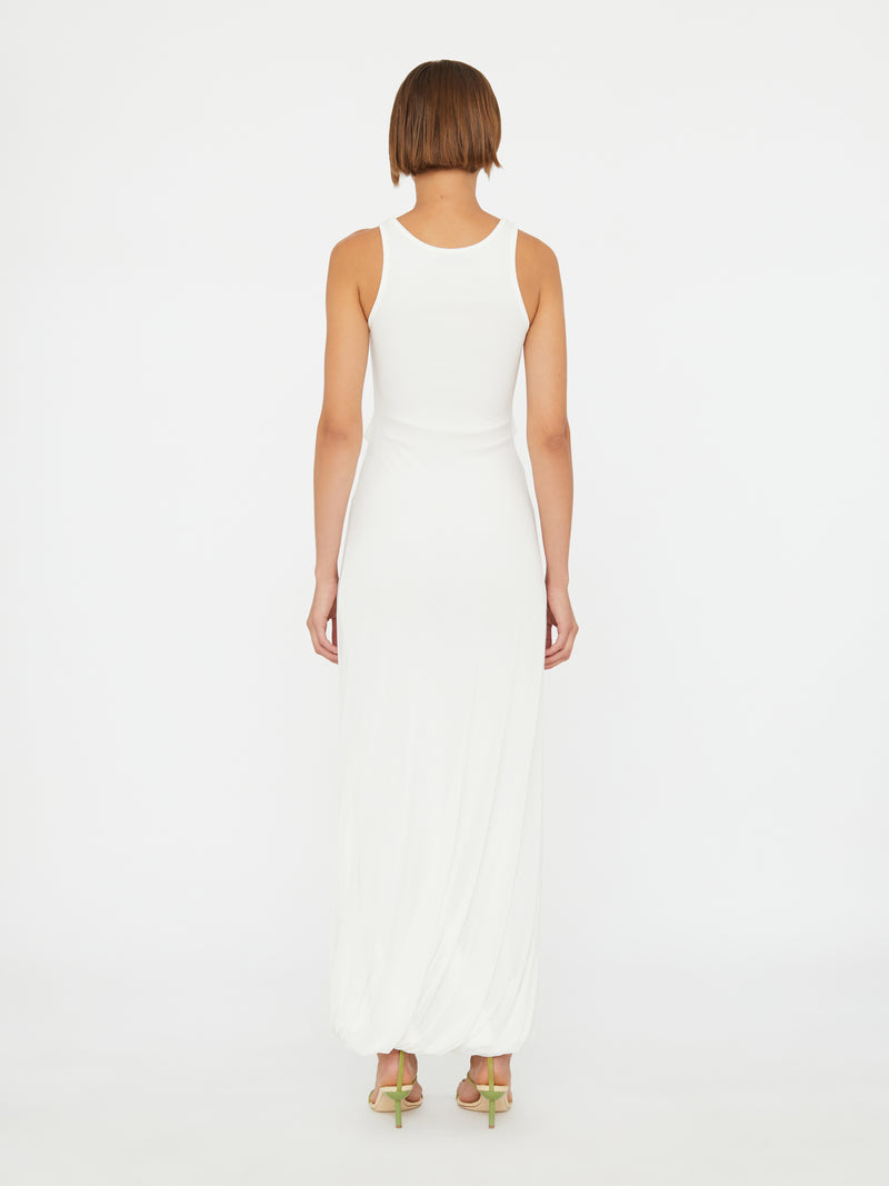 Paisley Overlay Disconnect Encased Dress - Image 4