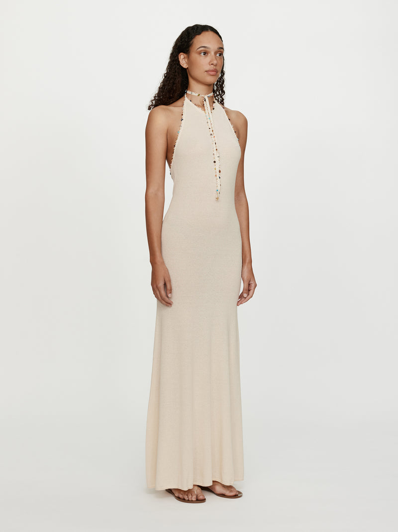 Beach Quartz Halter Dress - Image 3