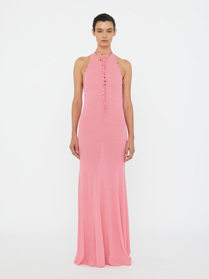 Beach Quartz Halter Dress - Image 2