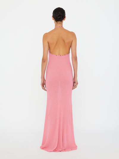 Beach Quartz Halter Dress