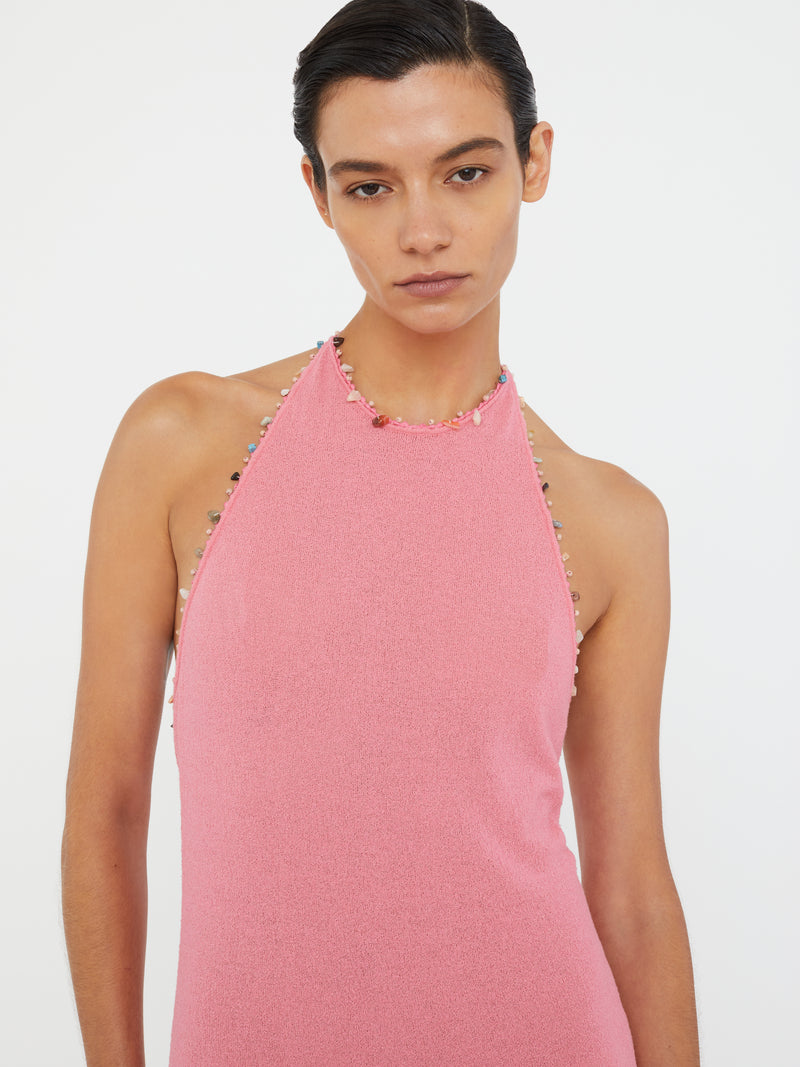 Beach Quartz Halter Dress - Image 5