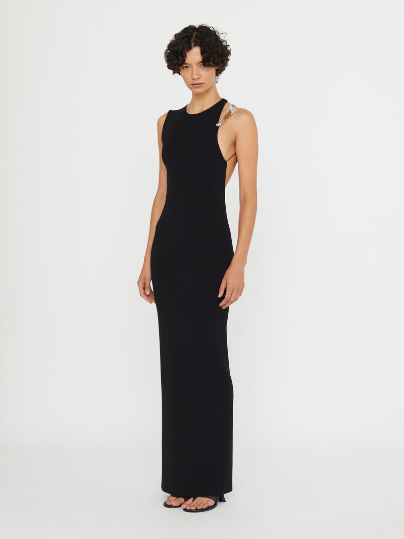Encased Nature Resin Knit Column Dress - Image 1