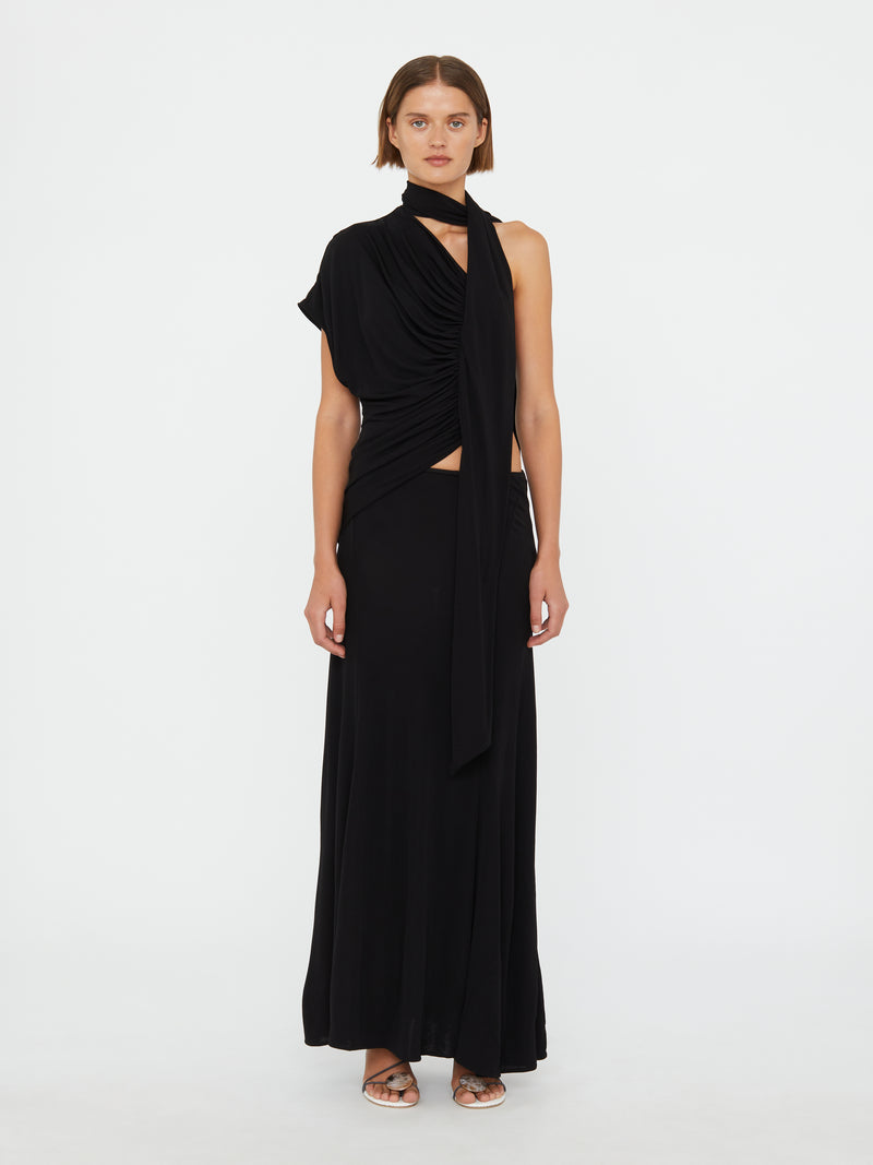 Vienna Jersey Scarf Dress - Image 1