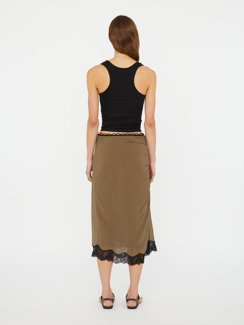 Encased Lace Rib Tank - Image 4