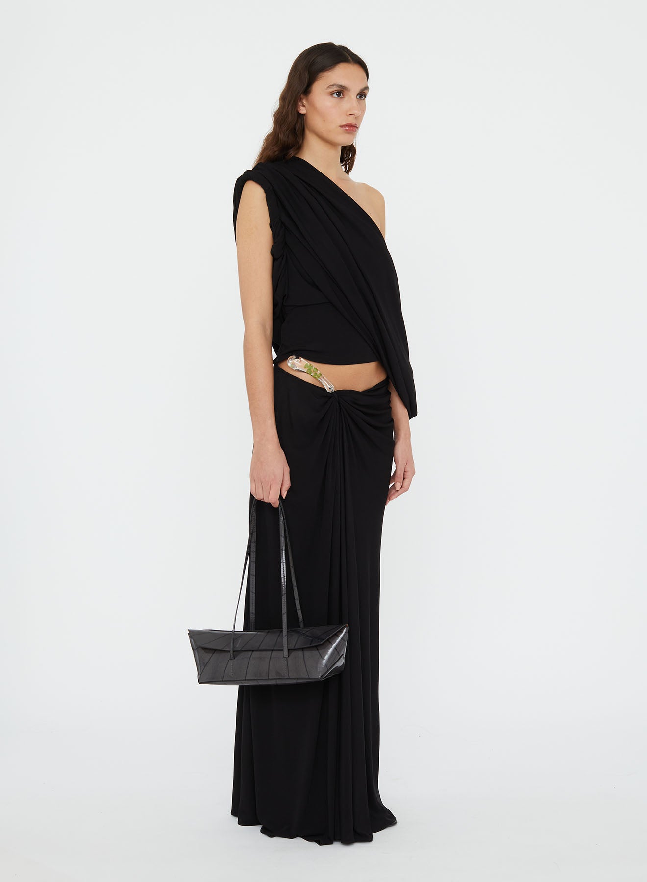 Encased Nature Suspended Jersey Skirt