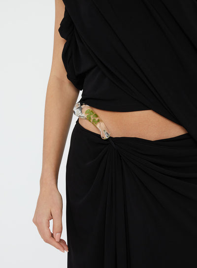 Encased Nature Suspended Jersey Skirt