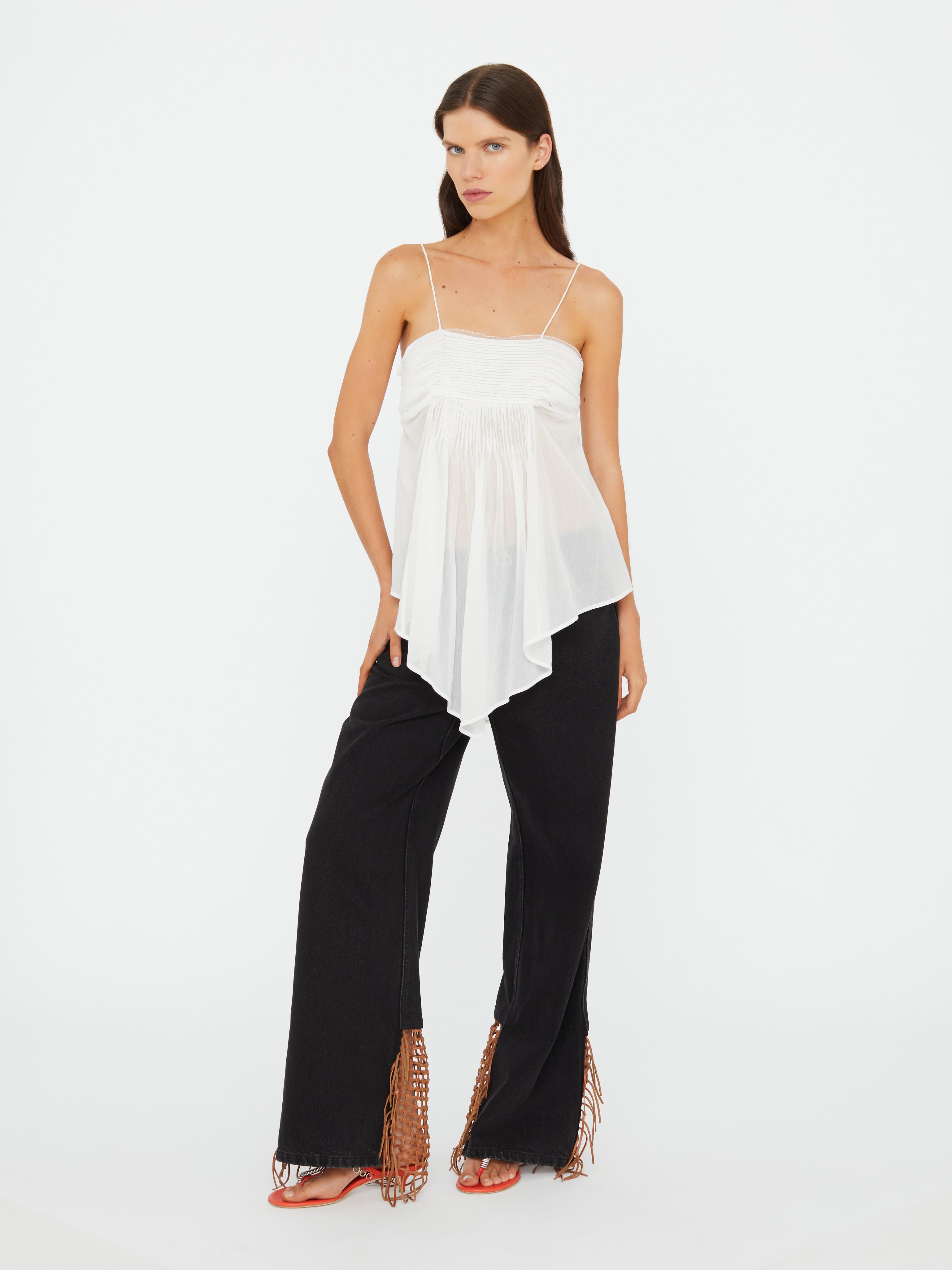 Basket Leather Jean