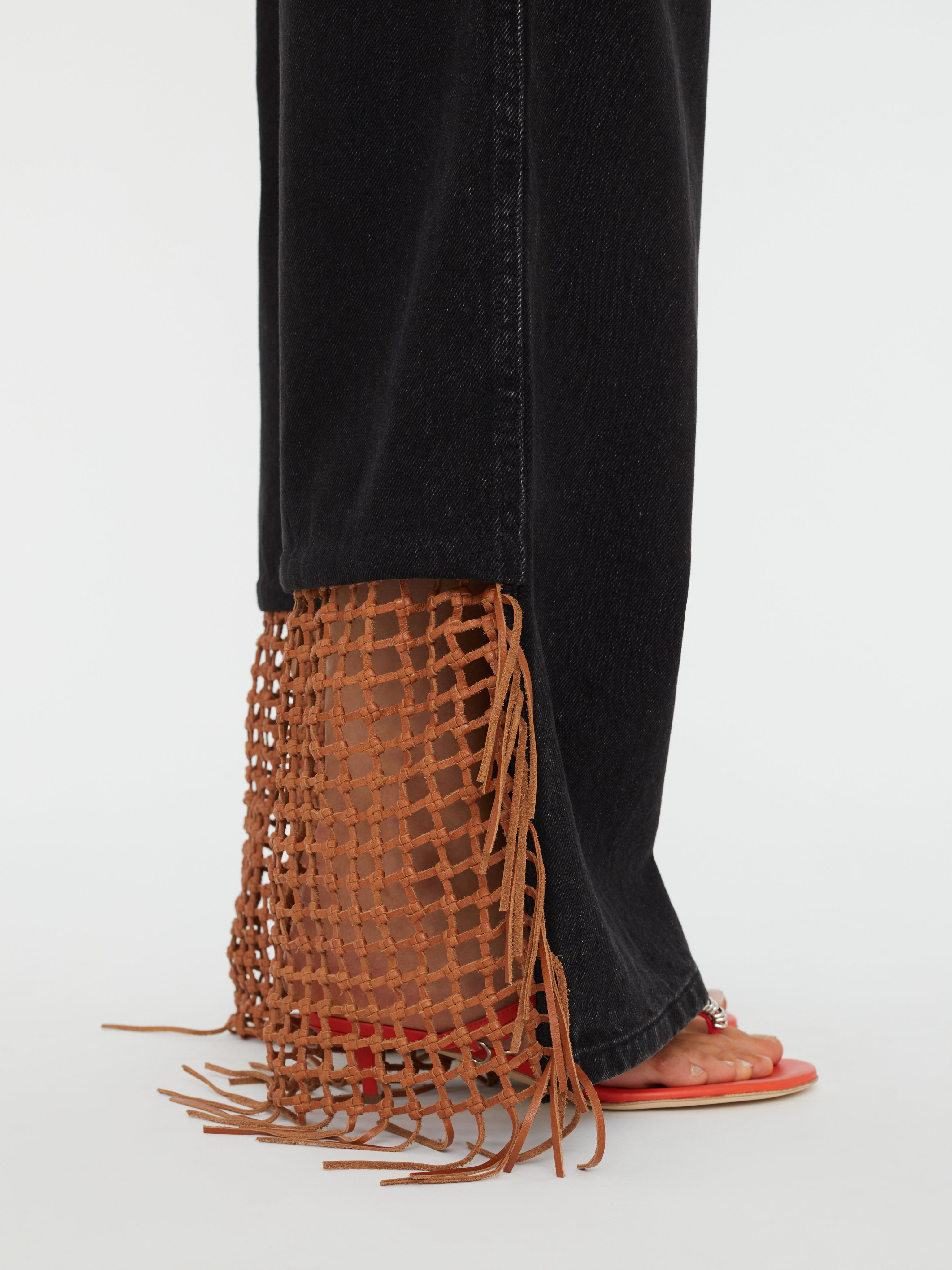 Basket Leather Jean