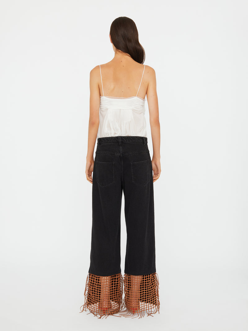 Basket Leather Jean - Image 3