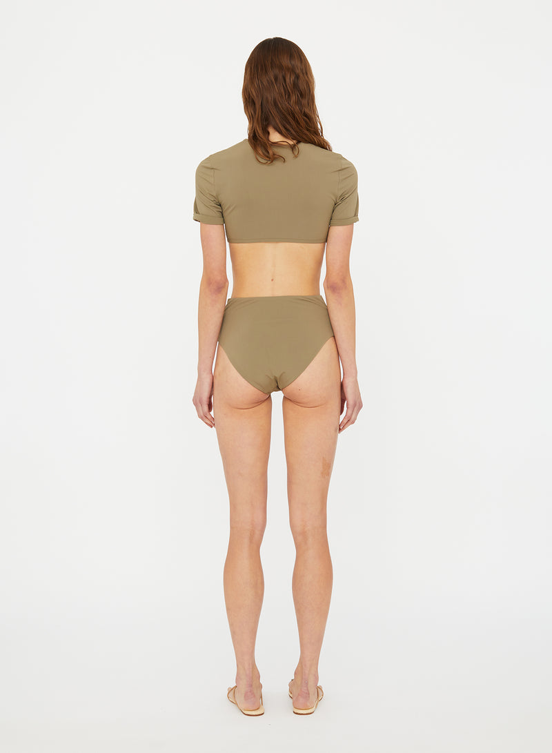 Ruched Crescent High Brief - Image 5