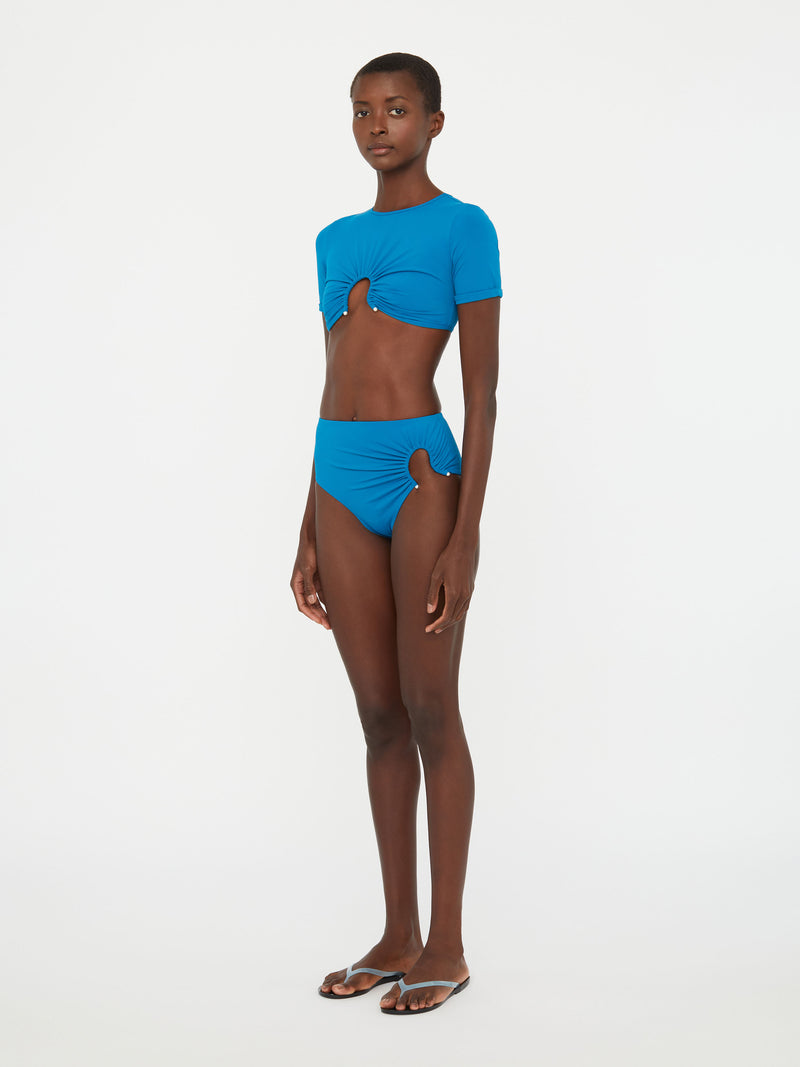 Ruched Crescent High Brief - Image 5