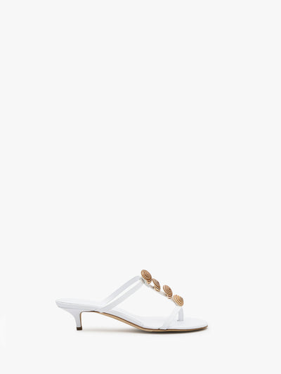 Sundial Seashell Kitten Heel
