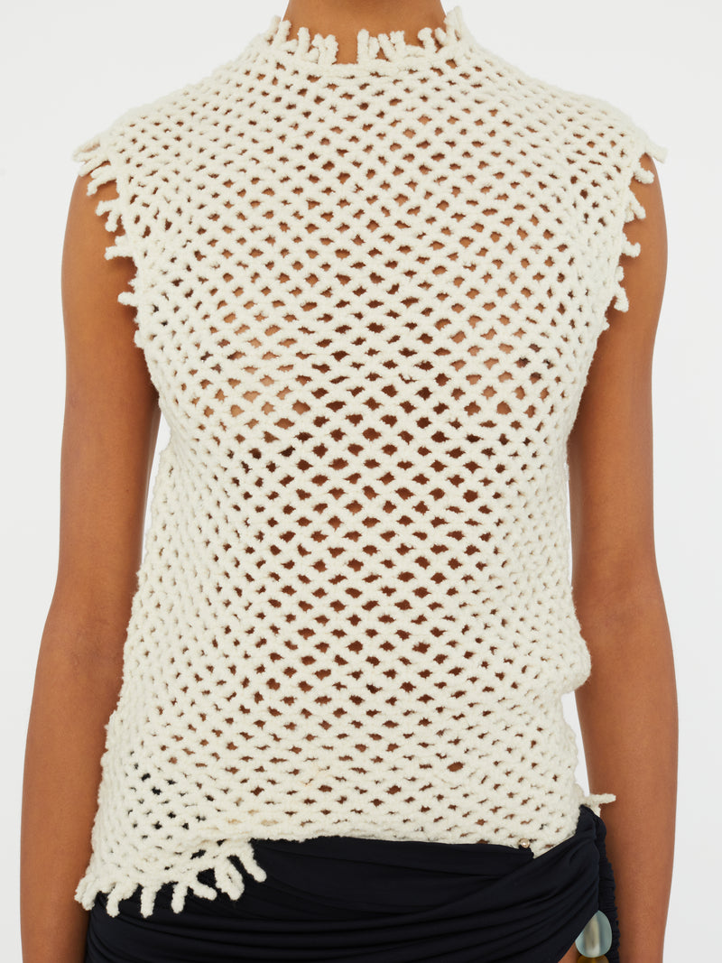 Lattice Knit Tank - Image 4