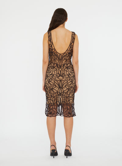 Meander Lace Tank Dress