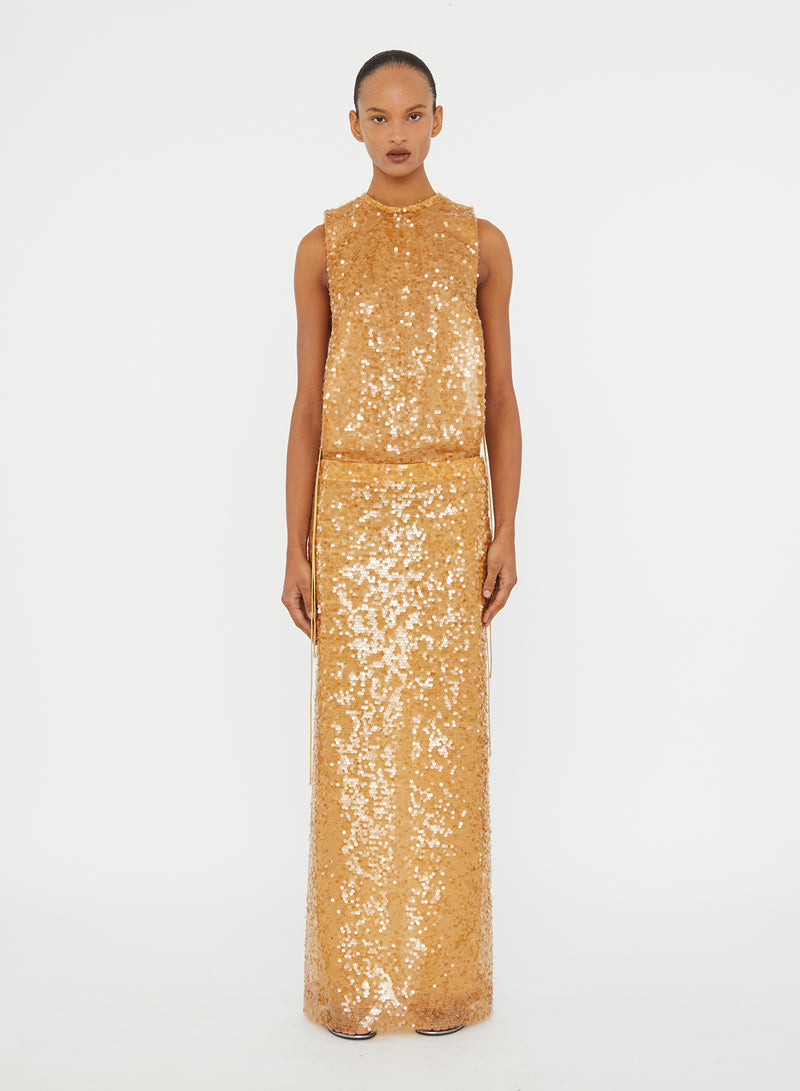 Illuminate Sequin Seperation Gown - Image 1
