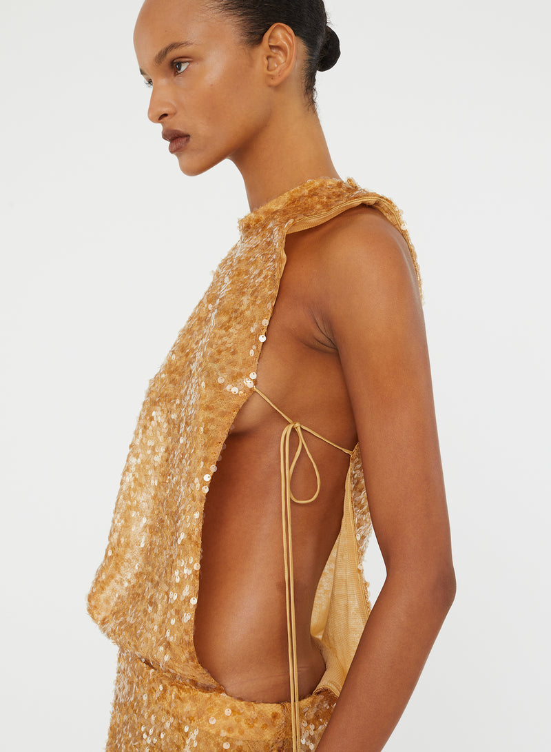 Illuminate Sequin Seperation Gown - Image 5