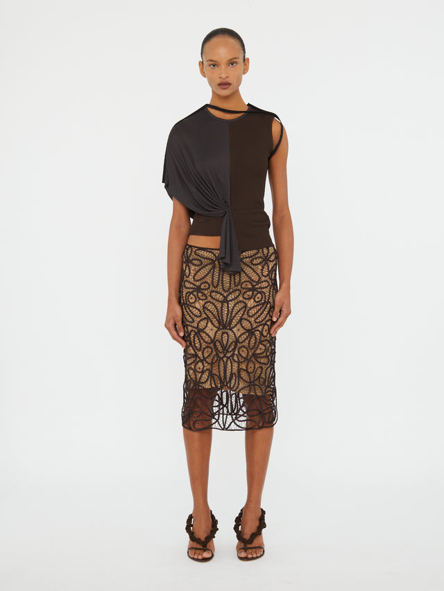 Meander Lace Skirt