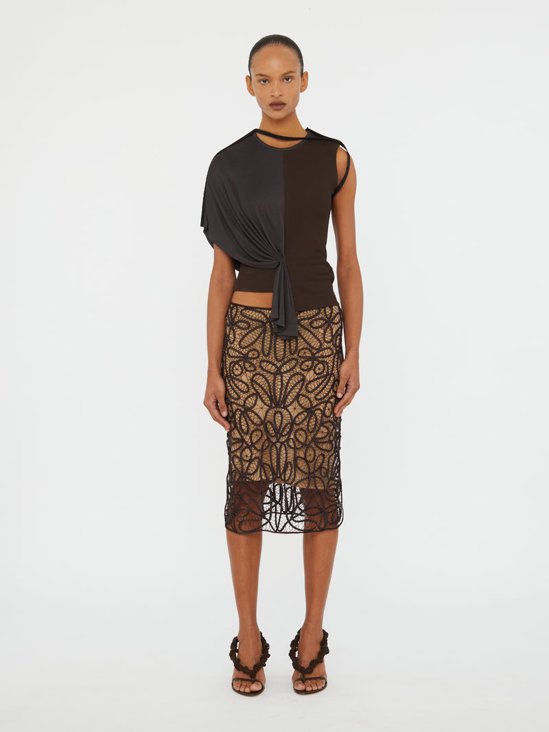 Meander Lace Skirt - Image 1