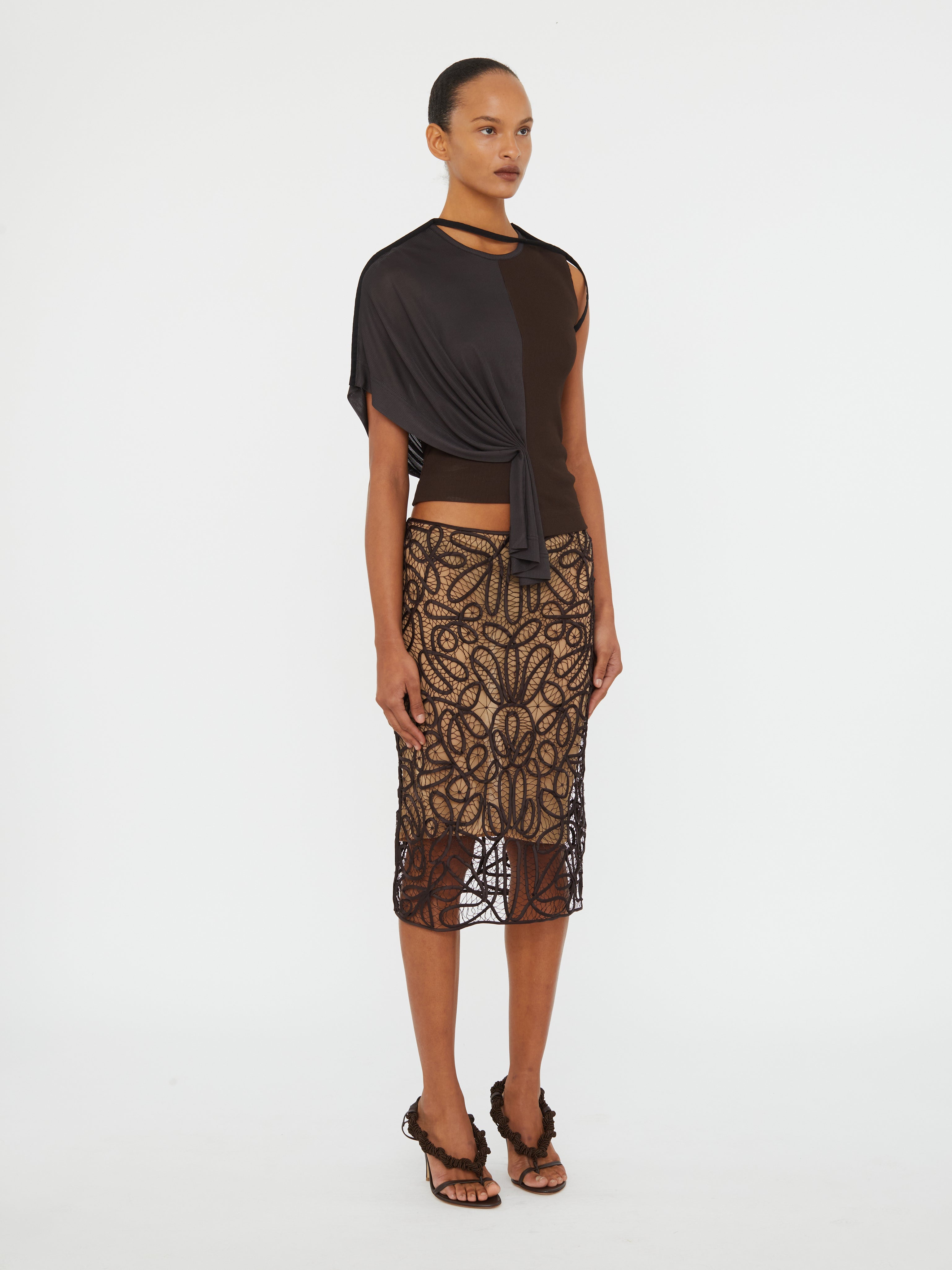 Meander Lace Skirt