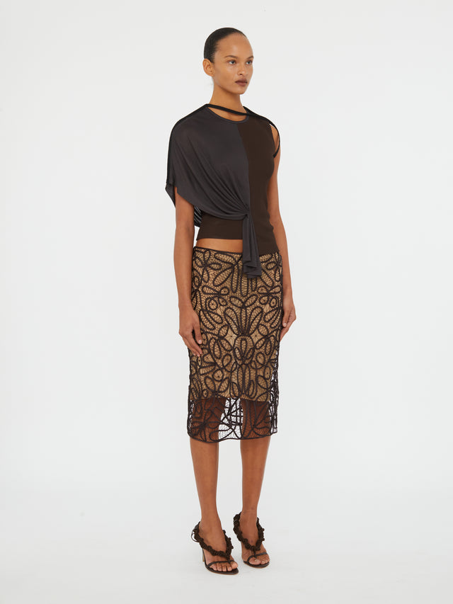 Meander Lace Skirt