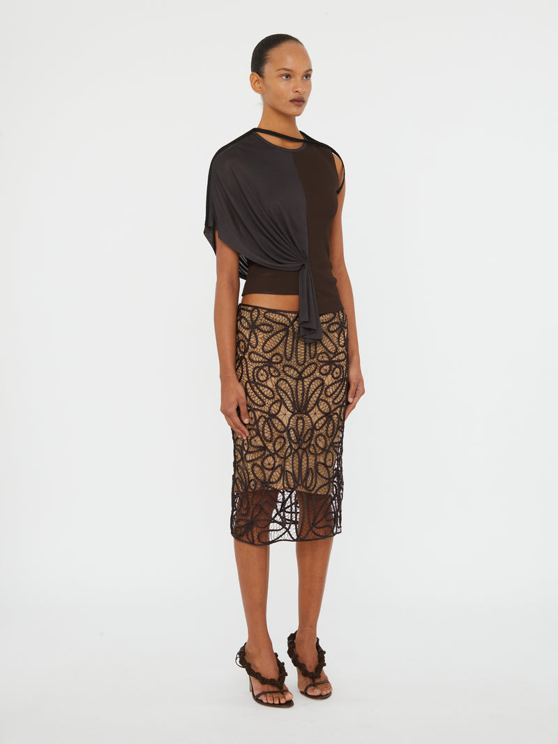 Meander Lace Skirt - Image 2