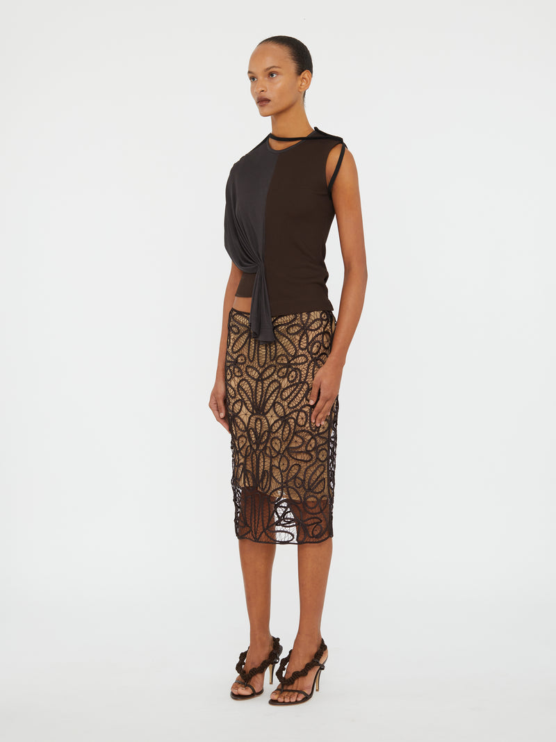 Meander Lace Skirt - Image 5