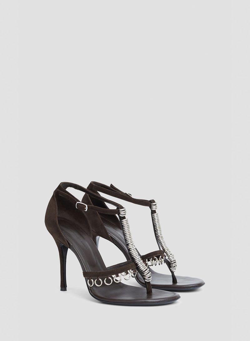 Ludo Pierced Suede Heel - Image 1