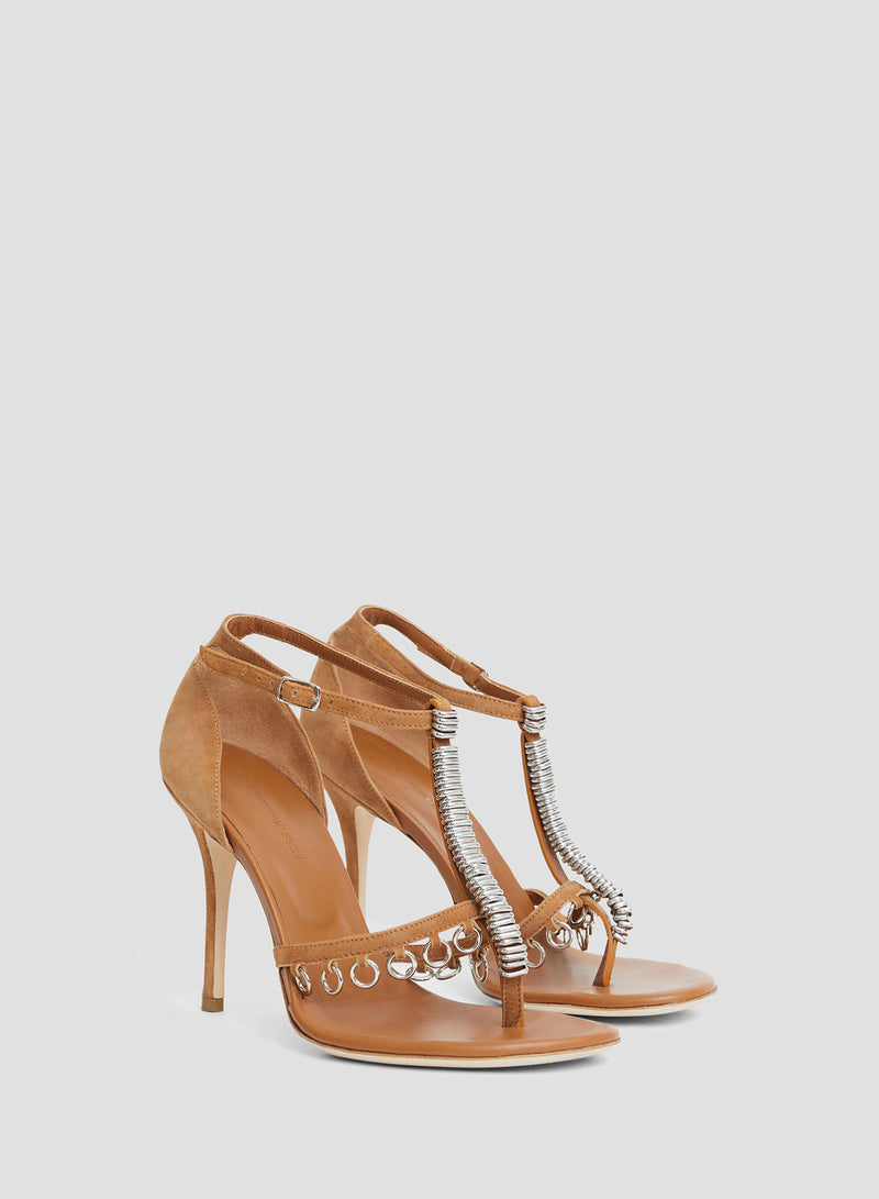 Ludo Pierced Suede Heel - Image 1